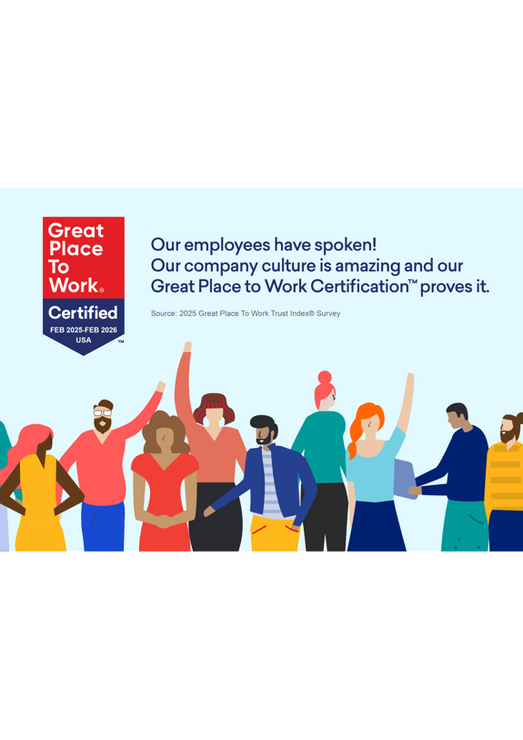 VC3 Earns 2025 Great Place To Work Certification™