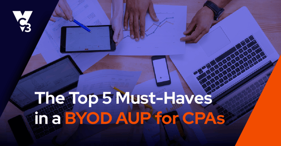 BYOD AUP for CPAs