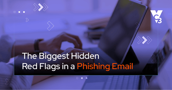 Red Flag Phishing Email